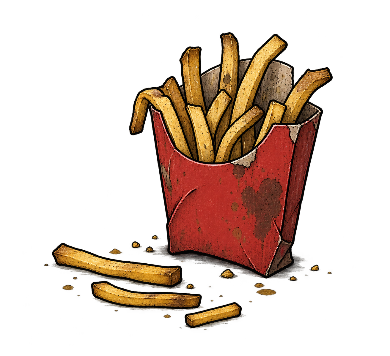 Cold fries